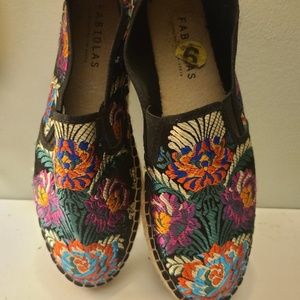 Handmade Silk Espadrille